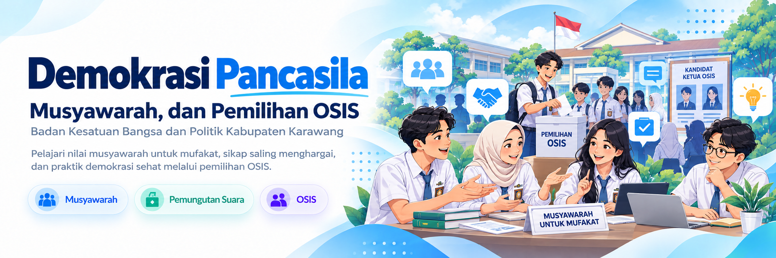 Demokrasi Pancasila, Musyawarah, dan Pemilihan OSIS